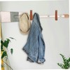 ABOOFAN 4Pcs Leather Hanging Straps Wall Hooks for Towels Clothes