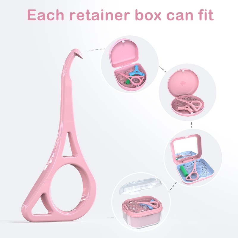 Aligner Removal Tool, 2 Retainer Remover Tool, Invisible Braces Removal
