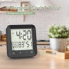 Yariaii Waterproof Shower Clock, Digital Bathroom Kitchen Wall Clock Timer