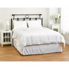 Natural Comfort White Down Alternative Comforter with Embossed Microfiber Shell,