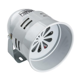 Baomain Motor Siren 110DB 0.5A Sound Alarm Industrial Accessory Grey MS-290 (12, Volts (DC))