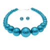 Collar de perlas para mujer, 5 capas de perlas de