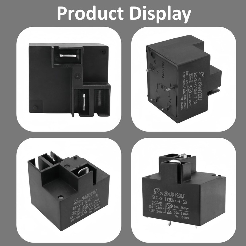 30A 250V Power Relay - SLC-S-112DMK-F-30, Miniature Design, High Switching