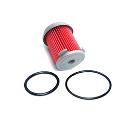 Auto Transmission Filter Compatible with RDX RLX TSX TL/Odyssey Accord CR-V Civic Pilot,25450P4V013&25450-P4V-013, with Transmission Oil-fluid Cooler O-rings