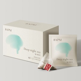 8APM Deep Night Tea 1.5g / 8APM 딥 나잇 티 1.5g x 20개입 x 1박스 유기농 흑하랑상추 티백