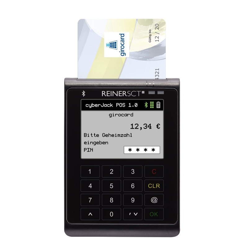 REINER SCT cyberJack® POS | Electronic-Cash-Terminal | Kartenleser für bargeldlose