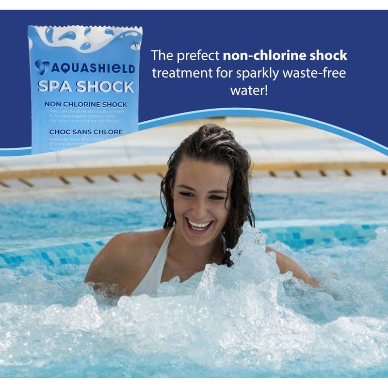 AquaShield Spa Shock Case (15 Pouches x 35g Each) -