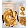 kcctoo 59” Long Silk Like Head Scarf Women's Fashion Square
