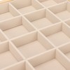 Jewelry Storage Display Trays Multipurpose 24 Grids Jewelry Tray for