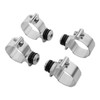 TCMT 49mm Windshield Windscreen Clamps Fit For Harley Softail Street
