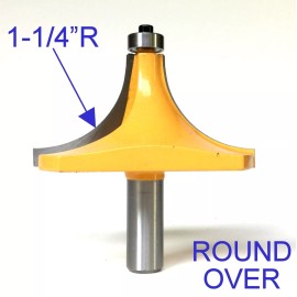 sct-888 1pc 1/2" SH 1-1/4" Radius Round Over Router Bit S