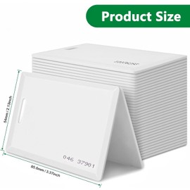 10 pcs 26 Bit Proximity Clamshell Weigand Prox Swipe Cards Compatable with ISOProx 1386 1326 H10301 Format Readers and Systems. for Commercial Access System