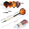 KIKIGOAL 12 Pieces Soft Tip Darts With 24 Pieces Tails