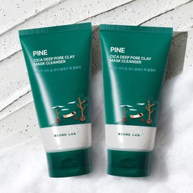 roundlab [2개세트] 라운드랩 소나무 시카 딥 포어 클레이 팩 클렌저 150ml
