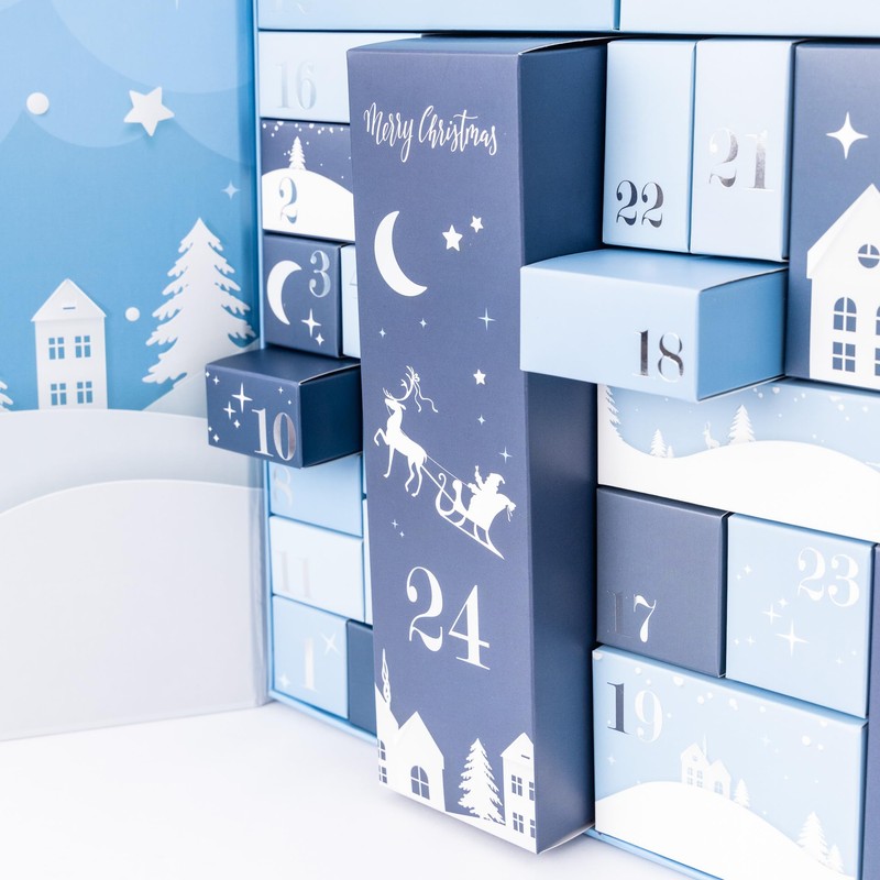 Christmas Advent Calendar Fill your Own 1-24 Day Boxes Luxury