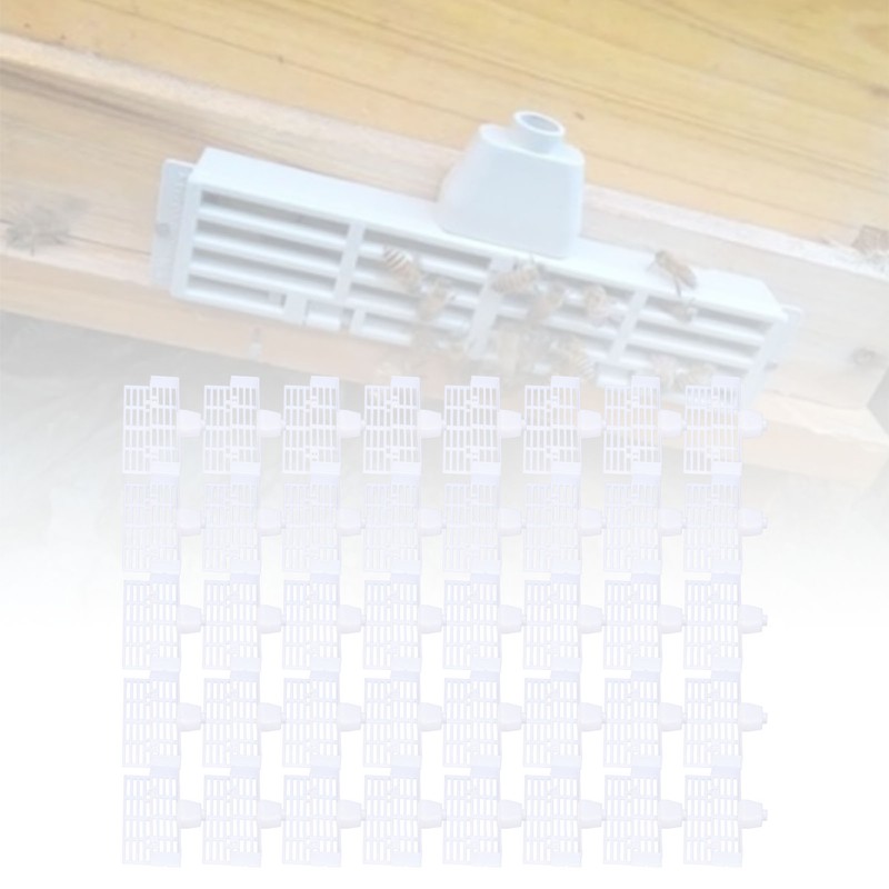 40PCS Beekeeping Prevent Escape Frame Queen Bee Plastic Spacer Frame