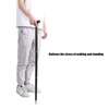 Assembly 3 Sections Wooden Walking Cane Hiking Walking Sticks Hand