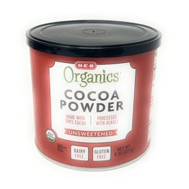 H‑E‑B Organics 100% Unsweetened Cocoa Powder 8oz - 1 can