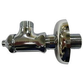 SANEI V22AD-X2-13X75 D-Type Stop Faucet Body, Flathead Screwdriver Opening and Closing, For General and Cold Areas