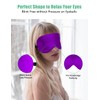Silk Sleep Mask, 2 Pack 100% Real Natural Pure Silk