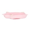Baby Suction Plate Cute Fox Shape Non Toxic Safe 3