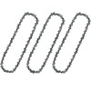 Spendeal [3 Pack] 16 Inch Mini Chainsaw Chain, Replacement Chains
