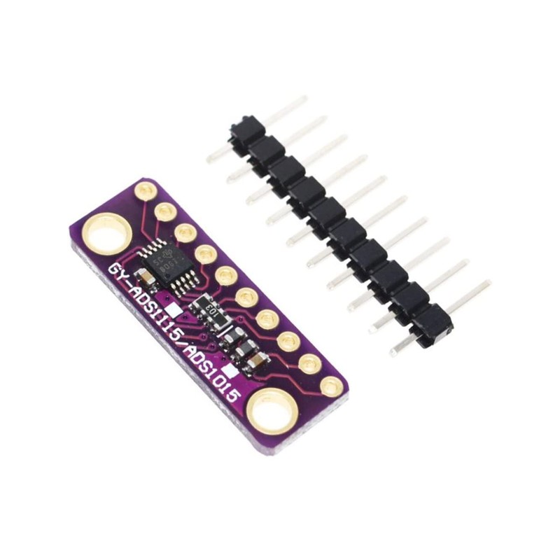 CANADUINO® ADS1115 4-Channel 16-Bit ADC Analog-Digital-Converter with I2C Interface