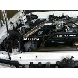 INTAKEKAI Performance Air Intake (Compatible with 1999-2004 TOYOTA TACOMA 3.4L / 1999-2002 TOYOTA 4RUNNER / 4RUNNER LIMITED 3.4L V6 MODELS) (BLACK accessories with BLACK AIR FILTER)