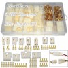 Lsgoodcare 472Pcs 6.3MM 1 2 3 4 6 8Pin Automotive