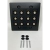 RiteAV 12 Port BNC Female/Female HD-SDI Jack Wall Plate -