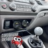 CARZDELUXE Dual gauge pod mount for 2006-2011 Civic 8th gen