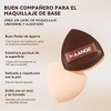 MAANGE 13Pcs Brochas para Maquillaje de Aluminio con Estuche Impermeable