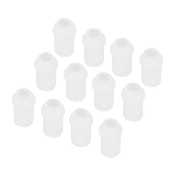 QUARKZMAN Pack of 50 Rubber Grommets, 7.5 mm Diameter x