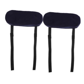 ORFOFE 2pcs Armrest Cushions for Office and Gaming Chairs Comfortable Elbow Pads for Home Use Non- Arm Rest Covers Versatile Support for Wheelchairs and Desk Chairs