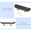 BISOZER Mini Finger Skateboard – Wooden Finger Board Ultimate Sport