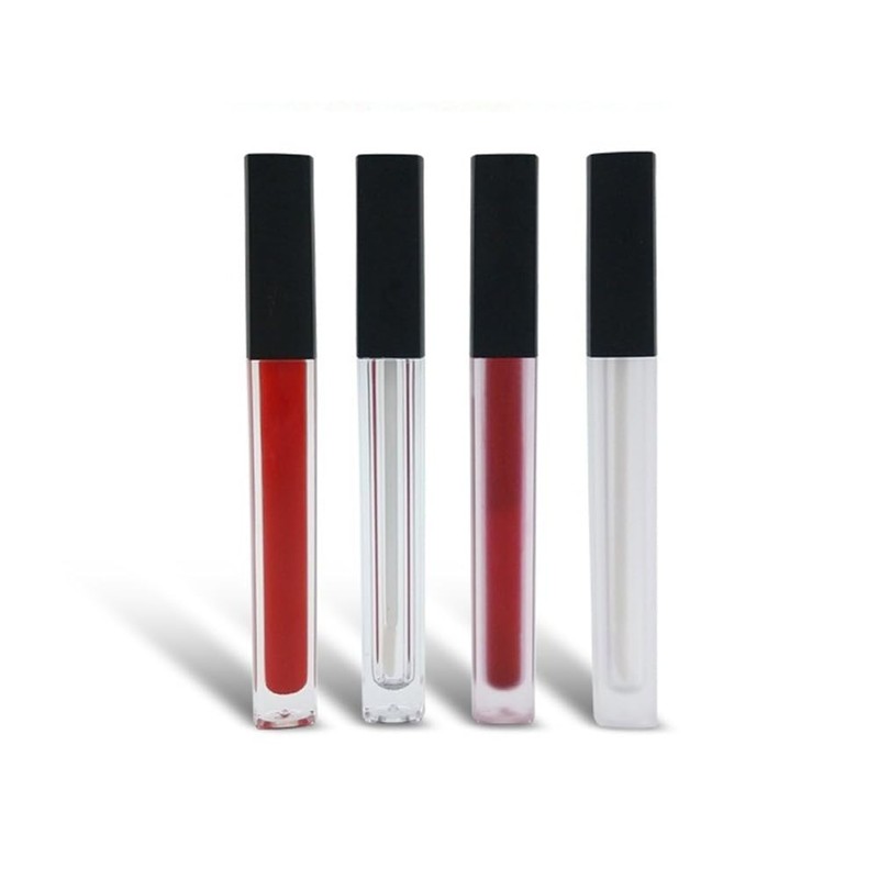 FRCOLOR 6pcs Fashion Lip Gloss Tube Lip Sub Package Bottle
