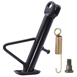 RYOTBASE Motorcycle Short Side Stand Low Down Custom Parking Moped Motorcycle Scooter Steel Fall Prevention Universal (16)