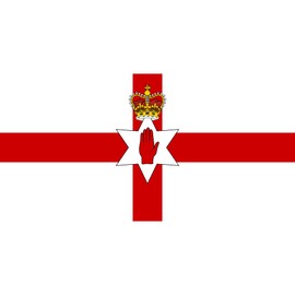 North Ireland Country Flag | Double Stitched National Flag Use for Indoor-Outdoor Purpose | Lightweight, Bright & Vivid Colors Flag Northern Ireland