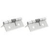 sourcing map 2Pcs Spring Hinge, 3.5" Length 304 Stainless Steel