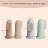 Moonkie - Cepillo de dientes para bebé, kit de limpieza