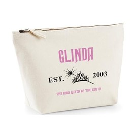 Hippowarehouse Glinda The Good Witch of The South Printed Make up Cosmetic wash Bag 18x19x9cm