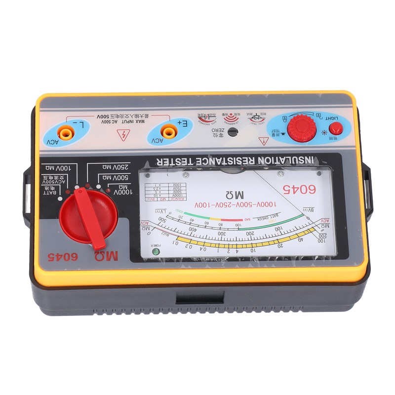 TY6045 Insulation Resistance Tester Portable High Accuracy Megohmmeter 1000V 5MΩ2000MΩ