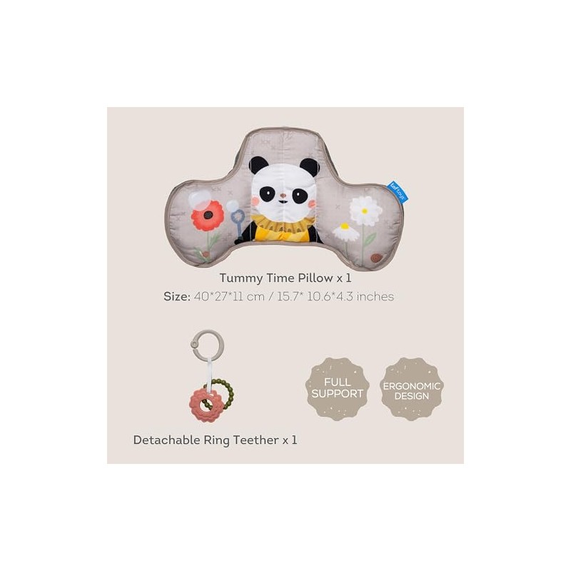 Taf Toys Tummy Time Ergonomic Support Toy & Teether for