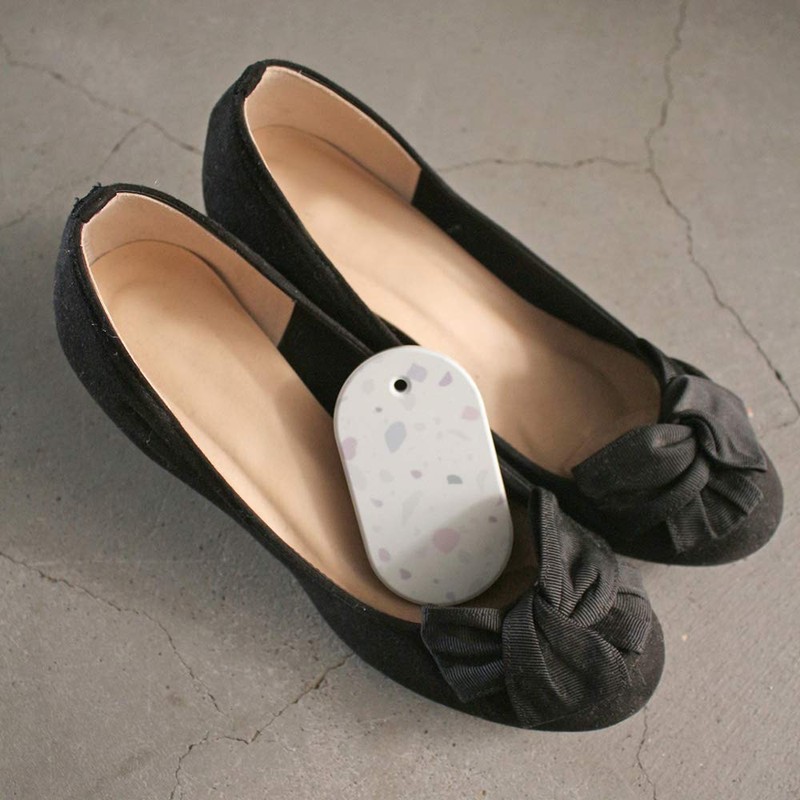 &NE terrazzo NEO-098-WH Deodorizing Diatomaceous Earth Dry Ornament