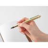 Travelers Company Brass Rollerball Pen, Solid Brass 36727006