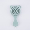 Portable Mini Round Hair Brush Random Color 4ea