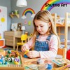 Shuttle Art Air Dry Clay for Kids - Zoo Town,