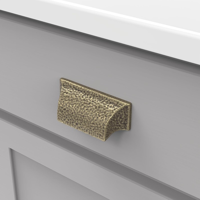 Hickory Hardware 1 Pack Solid Core Kitchen Cabinet Pulls, Luxury