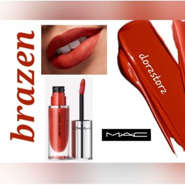 MAC Locked Kiss Ink 24HR Lipcolour *BRAZEN* / .14 oz / New in Box