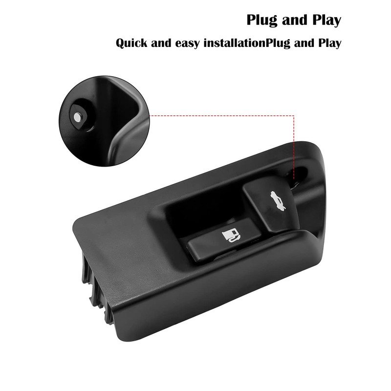 Fuel Tank Door Trunk Lid Release Lever Opener Button Switch